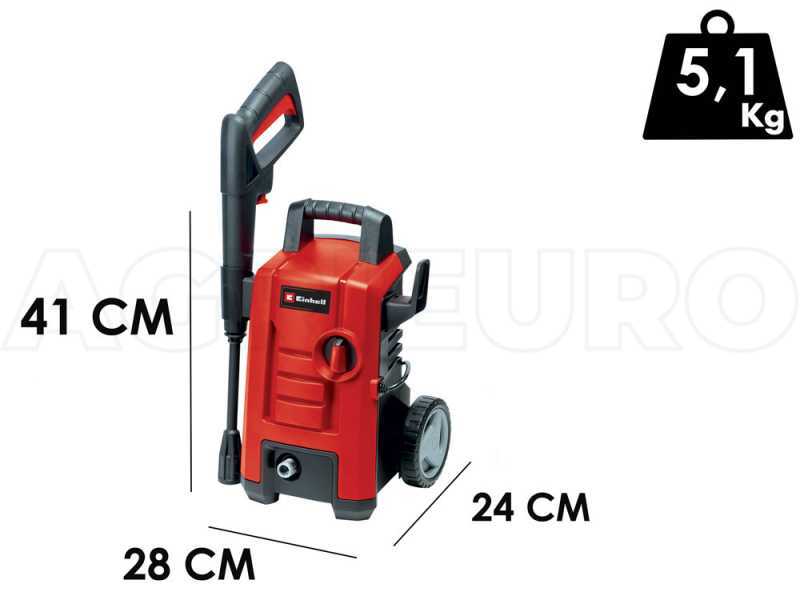 Einhell TC-HP 130 Cold Water Pressure Washer - 6 L/min flow rate