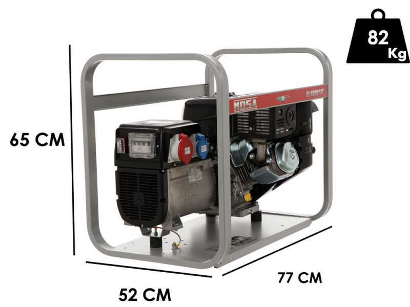 MOSA GE 8000 KBT - Petrol power generator 6.4 kW - DC 5.6 kW Three-phase