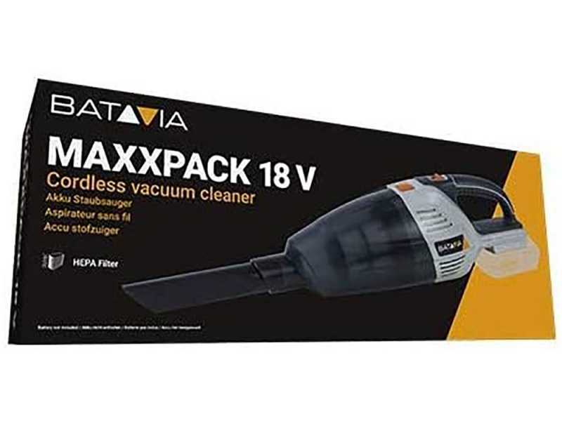 Batavia Portable Battery-powered Vacuum Cleaner - 18V/ 2.0Ah Battery