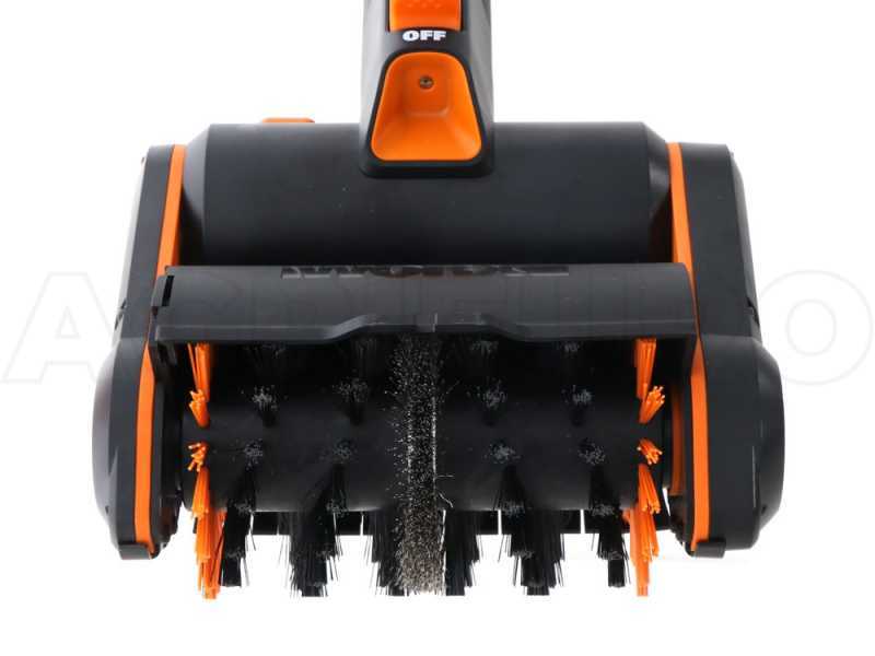 Worx WG441E.9 - Battery-powered patio cleaner - 2 Brushes included - BATTERY AND CHARGER NOT INCLUDED