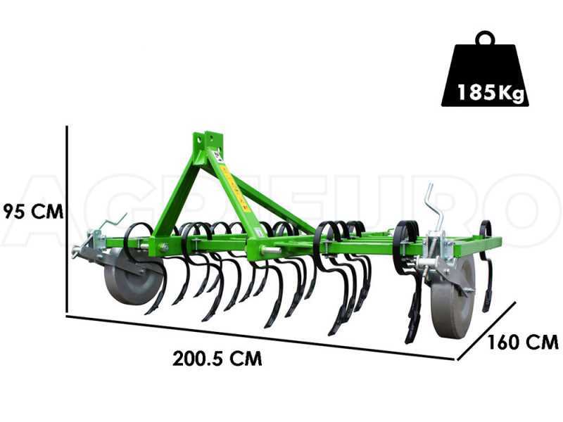 Bomet Carina S-Tines Vibro Cultivator - 18 Tines - 180 cm Working Width