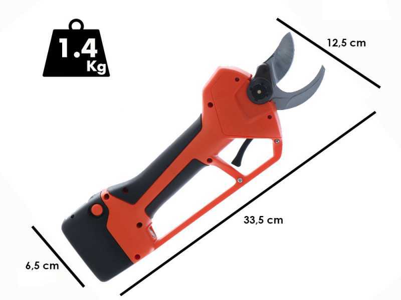 Titania E-40 TP Electric Pruning Shears - 2 batteries 21.6 V  2.6Ah