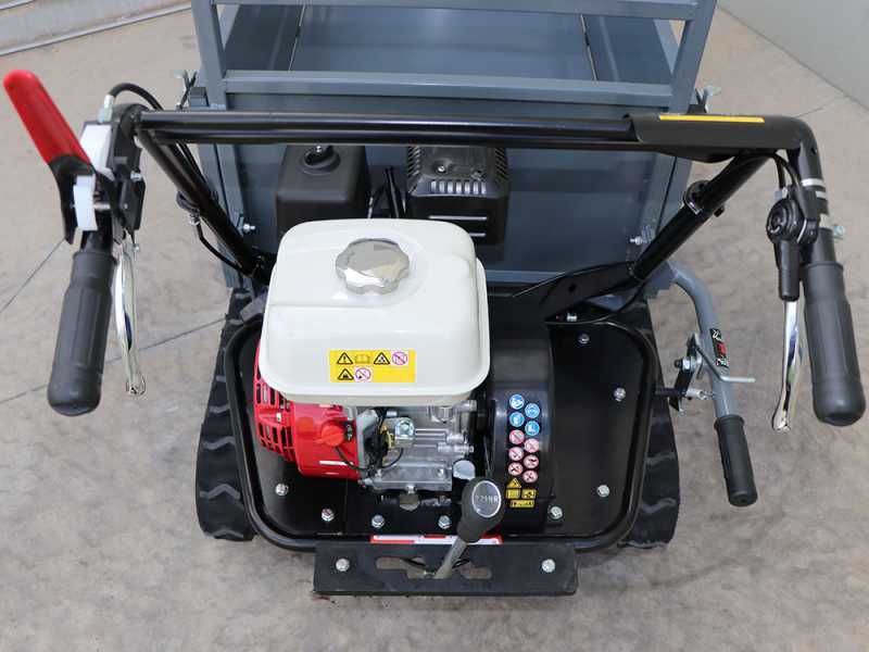 Wortex SFH 500 Tracked Power Barrow - Extendable Barrow with 500 Kg load capacity