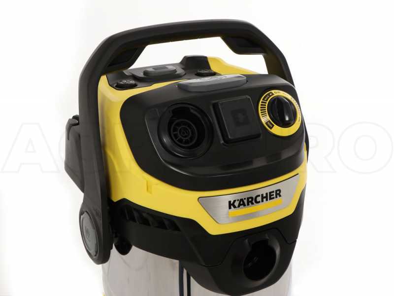 Karcher WD6 P PREMIUM Vacuum Cleaner - unbox and test 