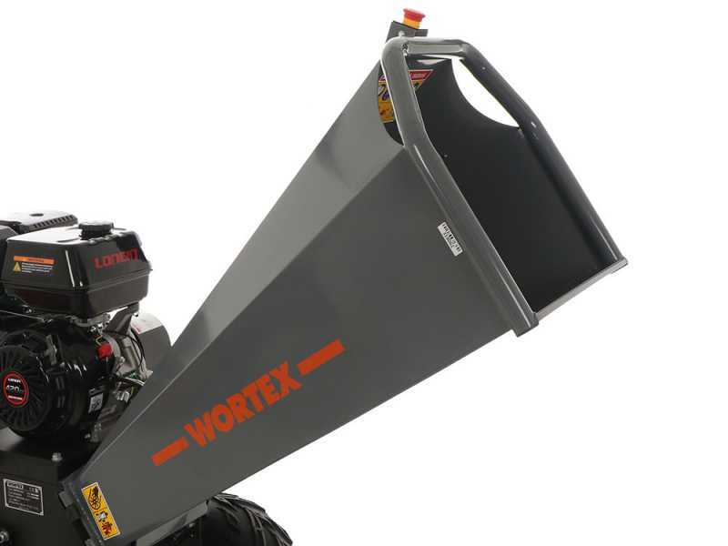 Wortex Drake D420/120L - Petrol garden shredder - 15Hp Loncin G420F engine
