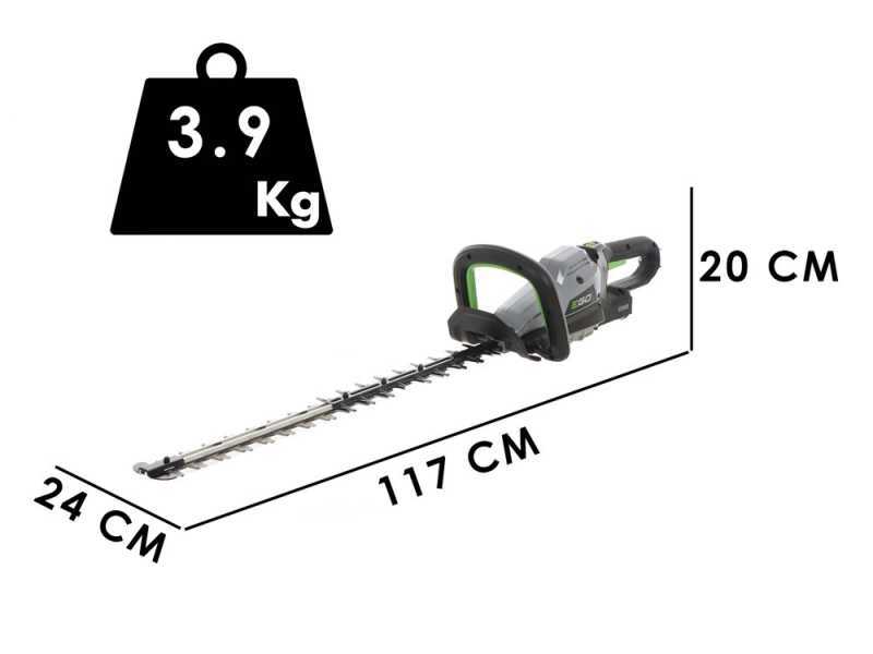 EGO HTX 6500 Backpack Hedge Trimmer with 56 V - 28Ah Professional-X EGO BAX1500 Battery