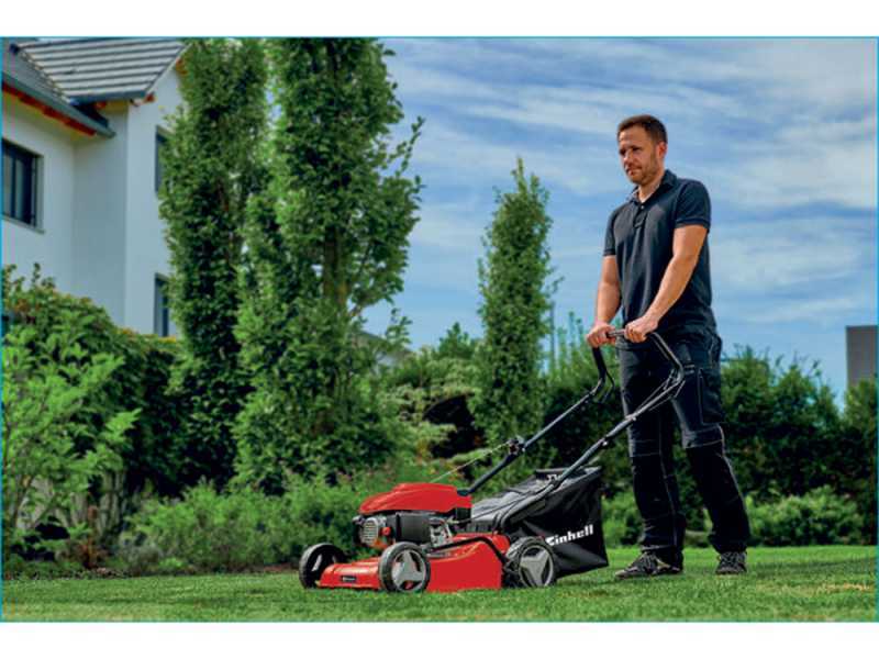 Einhell GC-PM 40/1 Hand-pushed Petrol Lawn Mower - 79.8 cc Engine