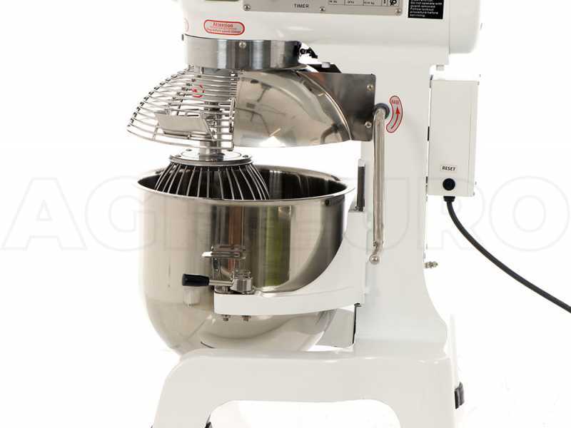 Professional FIMAR EASYLINE B20K Planetary Mixer - Stainless Steel Bowl 20 L