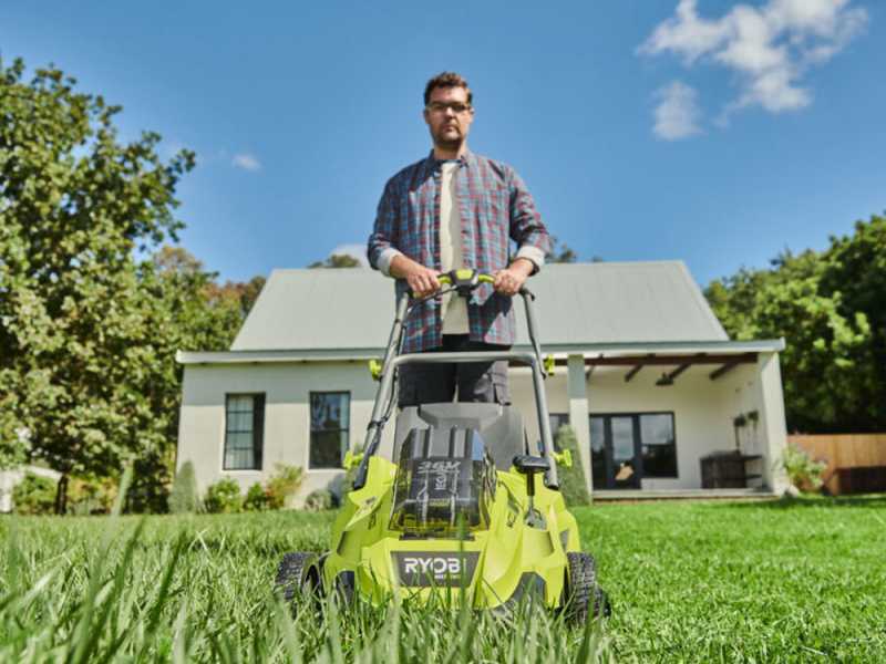 Ryobi RLM36X46H50PG - Battery grass trimmer - MAX POWER 36V/5Ah - Cutting 46 cm