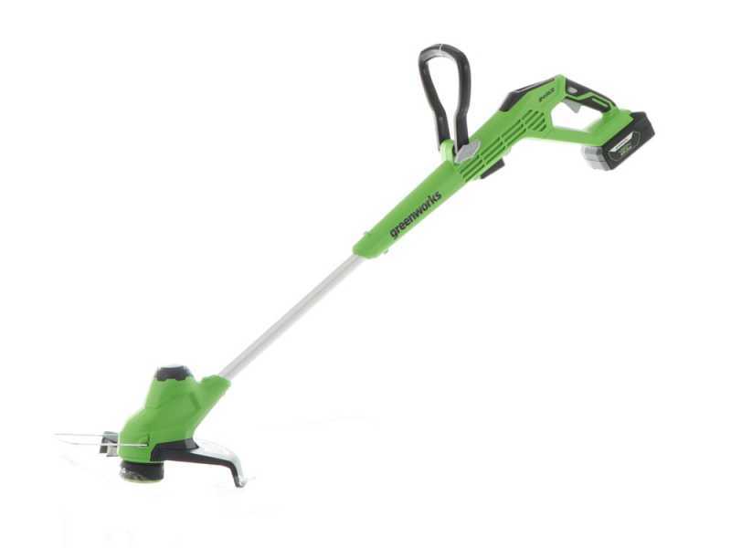 Greenworks G24LT28 - Battery-powered Edge Trimmer - 24V 4Ah