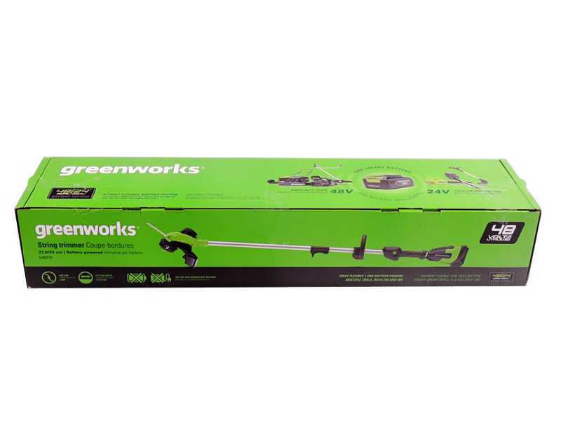 Greenworks G48ST8 - Battery-powered Edge Trimmer - 48V 2 Ah