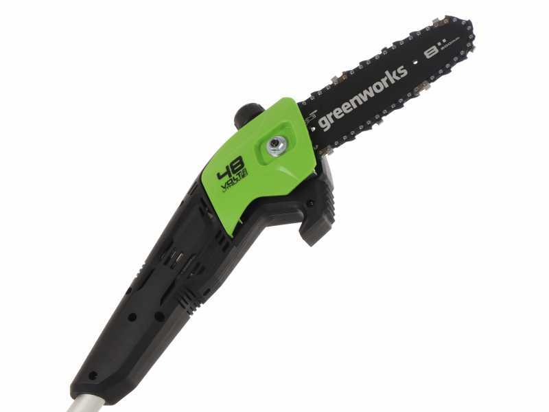 Greenworks G48PS 48V Battery-powered Pruner on Extension Pole - 2Ah Battery