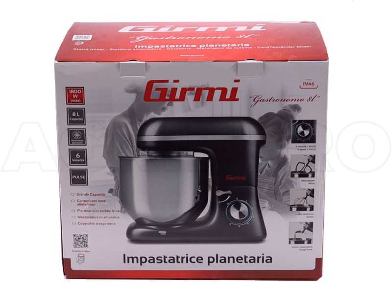 Girmi Gastronomo IM4600 Planetary Mixer - 1400 W Power