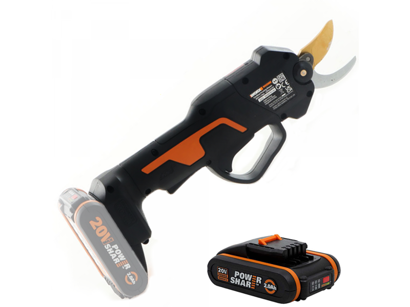 Worx NITRO WG330E 20V Pruning Shears , best deal on AgriEuro