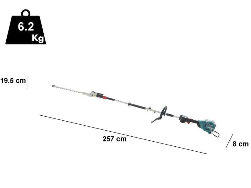 Makita UX01G Multi-tool Battery-powered Hedge Trimmer - 40 V  2.5Ah