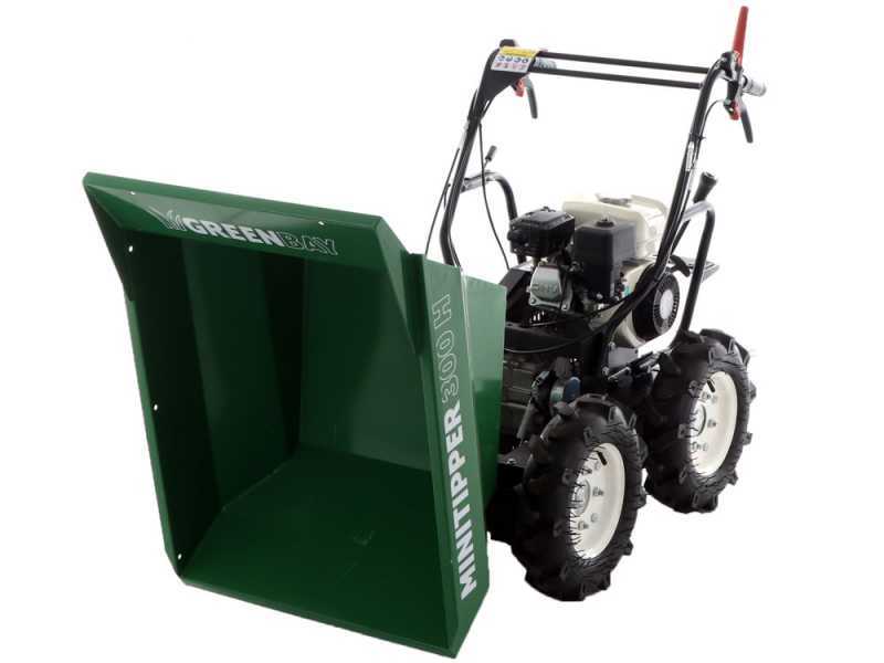 GreenBay  MiniTipper 300 H Petrol Wheelbarrow 4x4 - Honda GP160 Engine