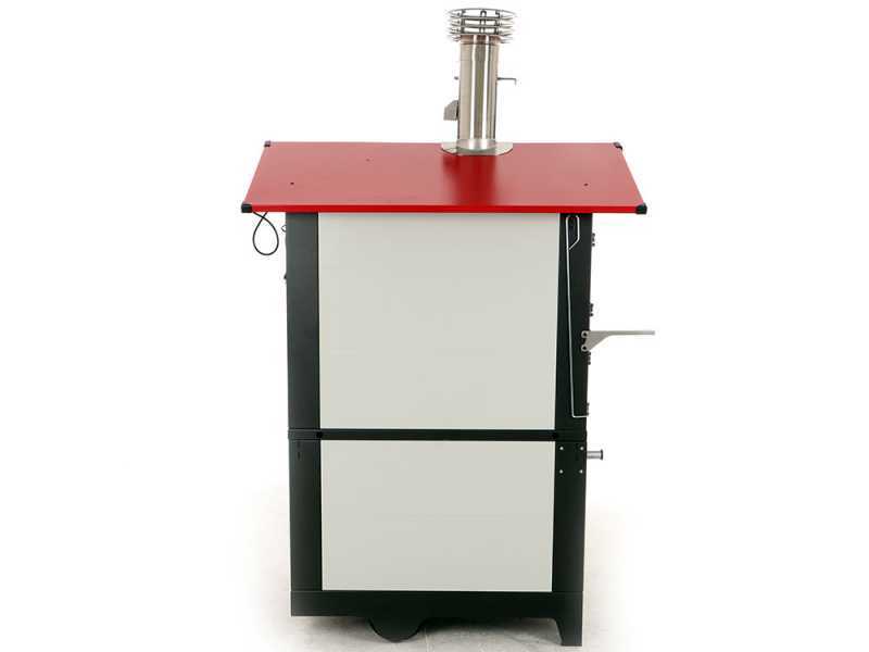 Fontana Rosso 80X45 cm Outdoor Wood-fired Oven , best deal on AgriEuro