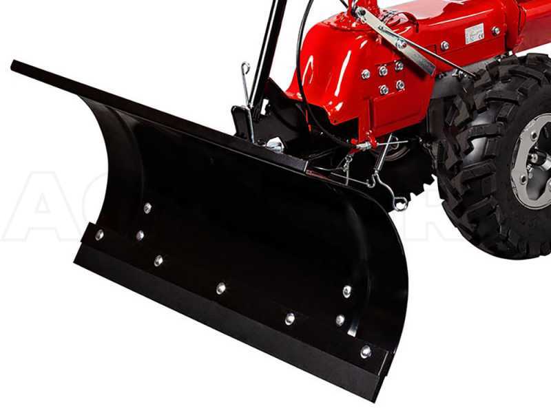 Front Snow Plough Attachment for Eurosystems TM 70 - P 70 - Large Blade 85 cm with Rubber Blade