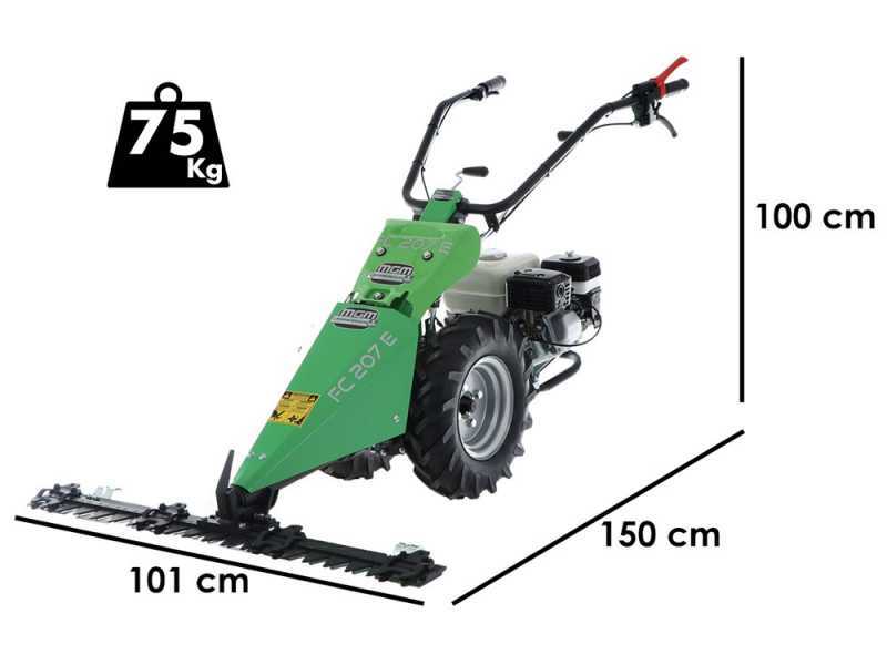 Lampacrescia MGM FC 207 E Multi Tool Scythe Mower - Honda GX160 Engine