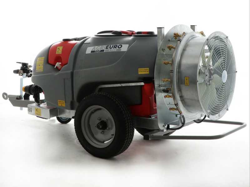 Gray T Car 800/70 - Trailed Tractor-Mounted Mist Blower for Spraying - 800L Capacity - AR1064 pump