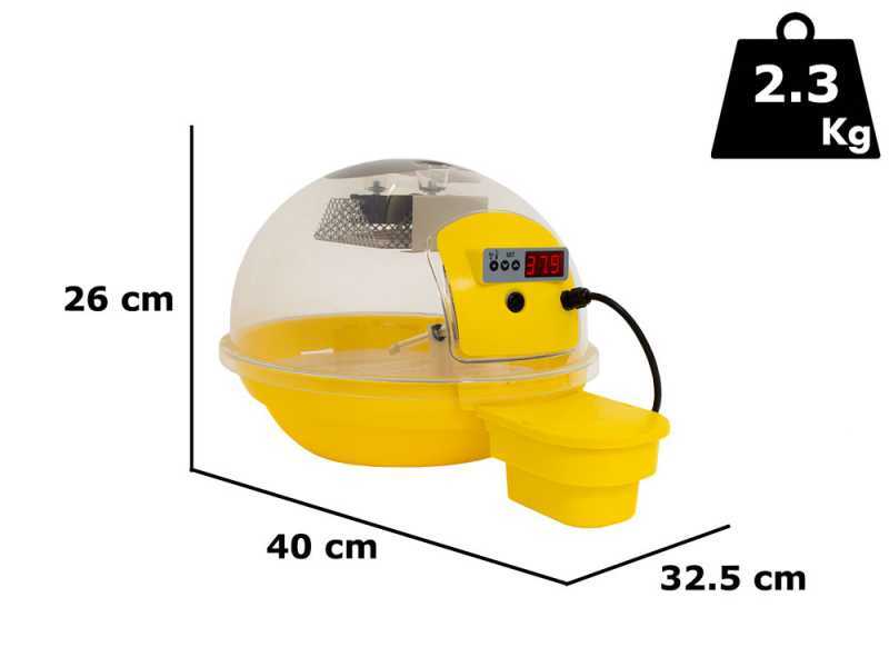 FIEM Smart Digital 24 Automatic Yellow&nbsp;Egg Incubator