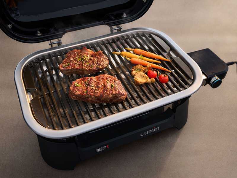 Weber Lumin Black - Portable Electric Barbecue