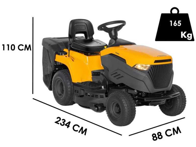 Stiga lawn tractor Estate 384 M - collection box - Engine ST350