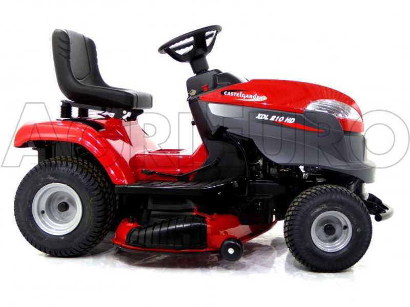 Castelgarden XDL 210 HD Riding-on Mower - Hydrostatic Transmission - Side Discharge and Mulching Cutting System