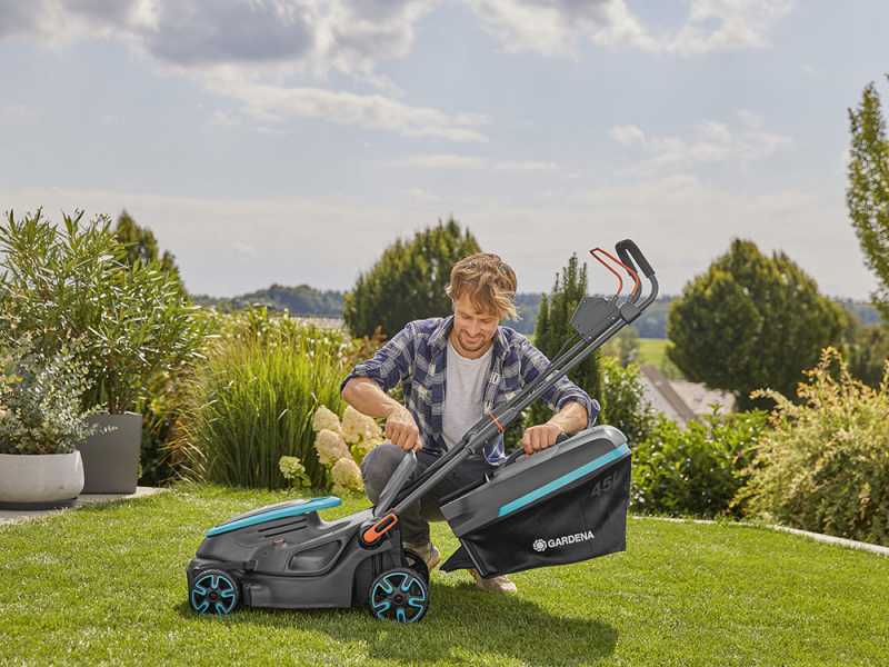 Gardena PowerMax 37/36V P4A Battery-Powered Lawn Mower , best deal