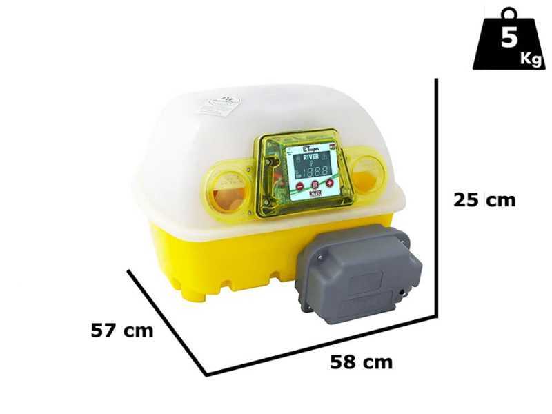 River Systems ET 12 SUPER BIOMASTER Automatic Egg Incubator
