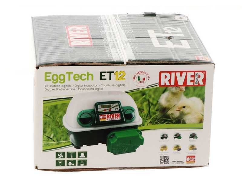 River Systems ET 12 SUPER BIOMASTER Automatic Egg Incubator