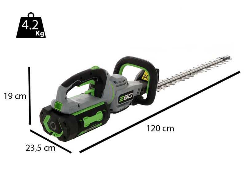 EGO HT2600E Brushless Battery-powered Hedge Trimmer - 56V 2.5Ah