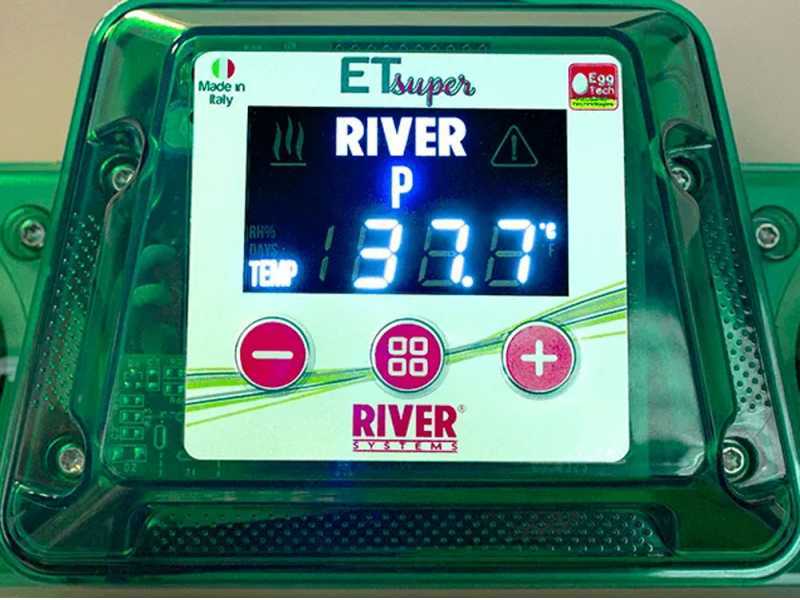 River Systems ET 12 SUPER Automatic Egg Incubator