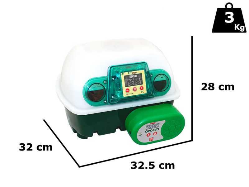 River Systems ET 12 TOP Automatic Egg Incubator