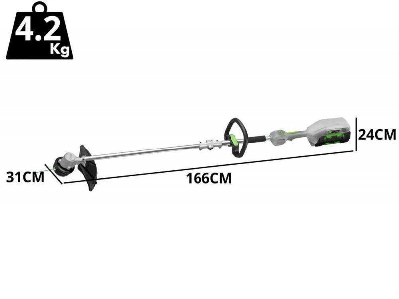 EGO ST1610E-T POWERLOAD - Battery-powered Brush Cutter - 56V - 4Ah