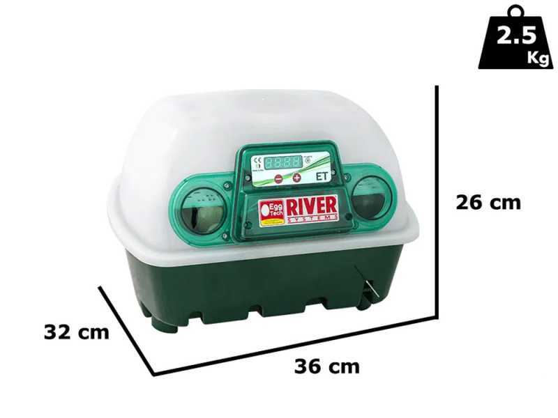 River Systems ET 12 Semi-Automatic Egg Incubator