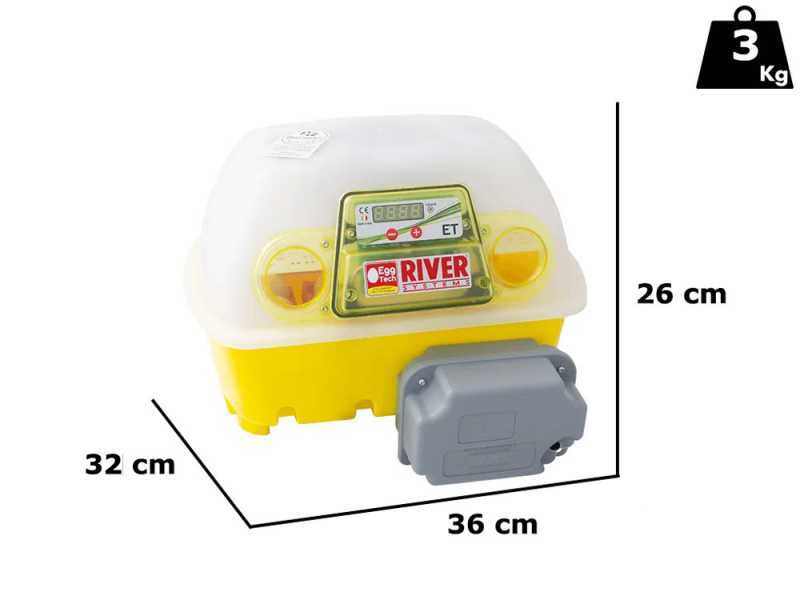 River Systems ET 12 BIOMASTER Automatic Egg Incubator