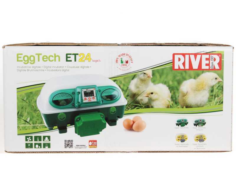 River Systems ET 24 SUPER BIOMASTER Automatic Egg Incubator