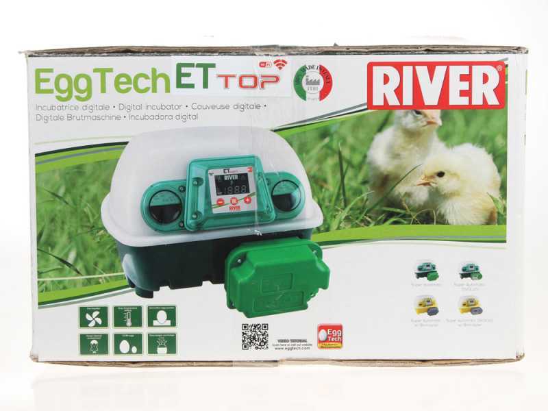 River Systems ET 24 TOP Automatic Egg Incubator