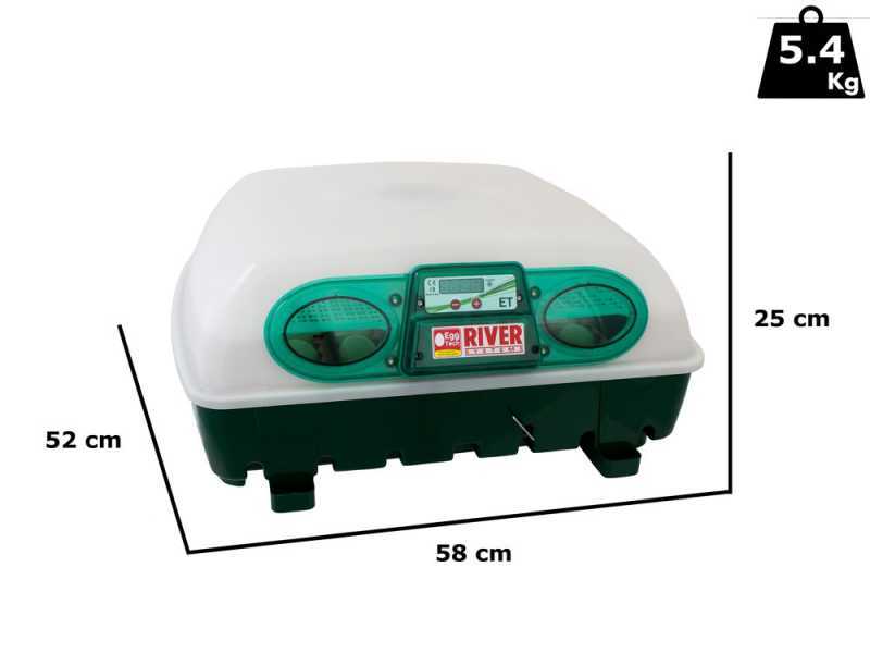 River Systems ET 49 Semi-Automatic Egg Incubator