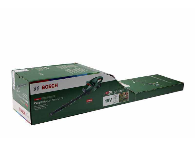 Bosch EasyHedgeCut 18-52-13 Battery-powered Hedge Trimmer - 18V 2Ah