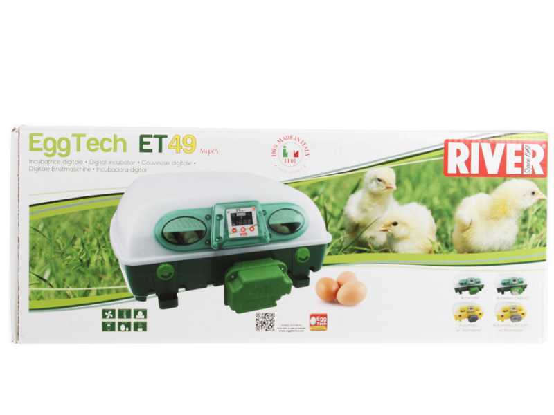 River Systems ET 49 SUPER BIOMASTER Automatic Egg Incubator