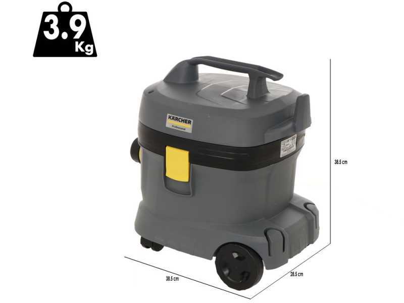 Karcher Pro T 11/1 Classic - ULTRA silent professional vacuum cleaner - 850W