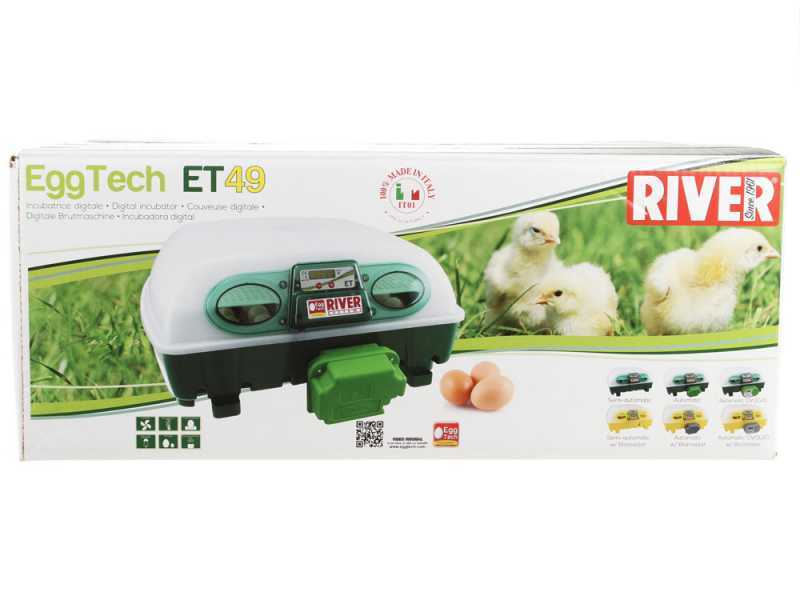 River Systems ET 49 BIOMASTER Automatic Egg Incubator