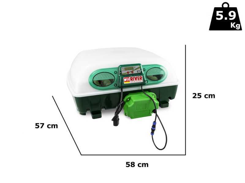 River Systems ET 49 Automatic Egg Incubator - 24 V