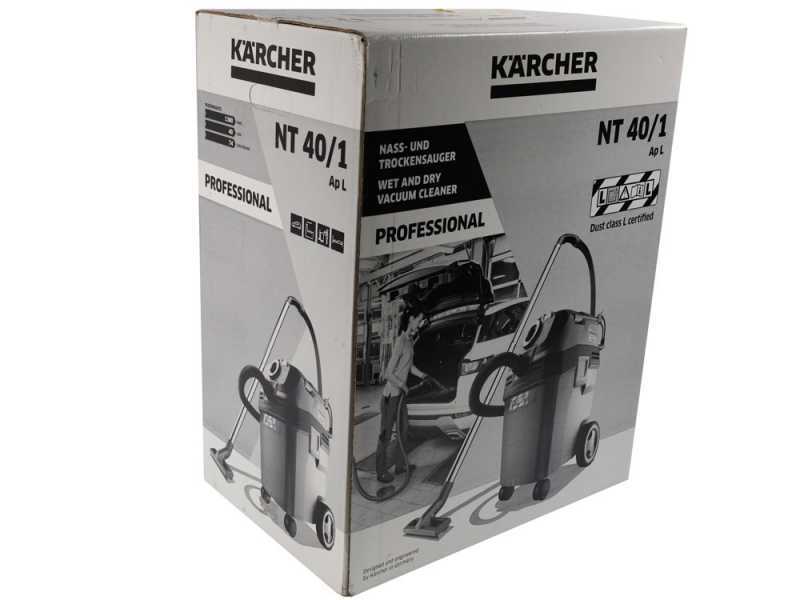 Karcher Pro NT 40/1 Ap L - Wet and Dry vacuum cleaner - 40 L container capacity - 1380 W