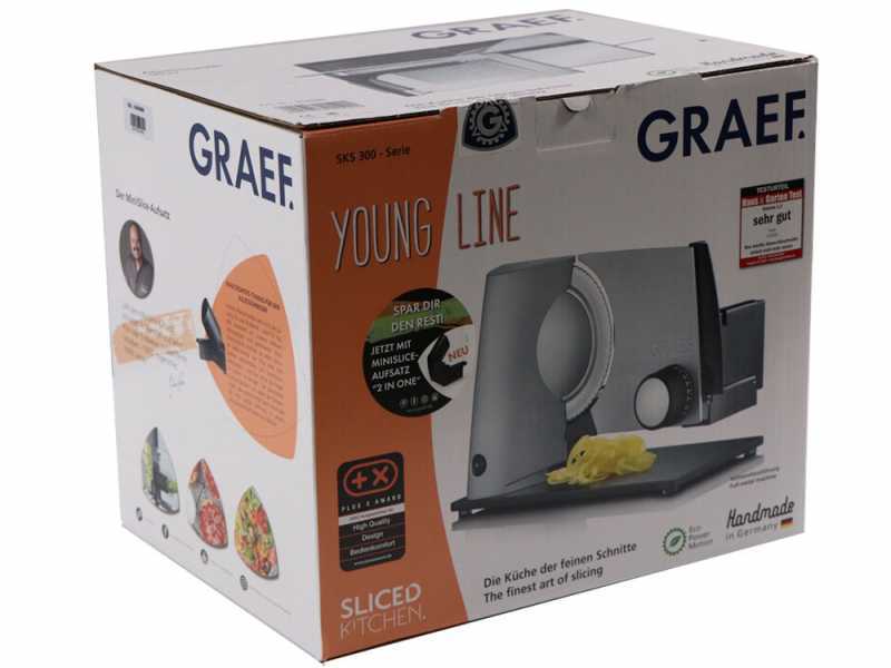 GRAEF SKS 320 - Meat Slicer with 170mm blade