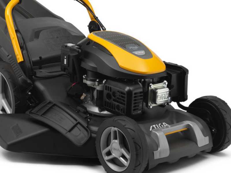 Stiga COMBI 753 SE petrol trailed lawnmower - 4 in 1 - Engine ST 170 LS