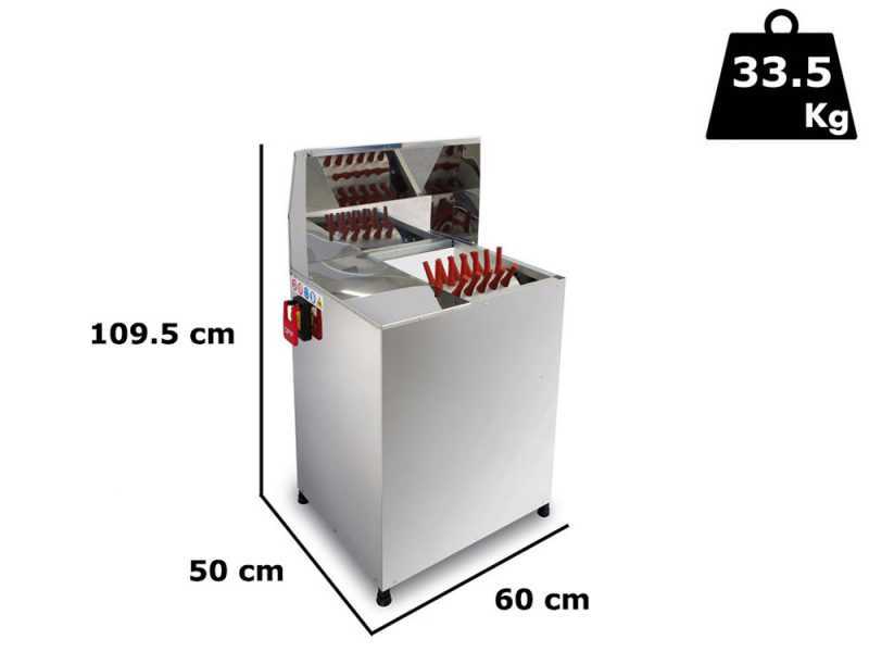 River Systems Piumona 55 - Roller Plucking Machine