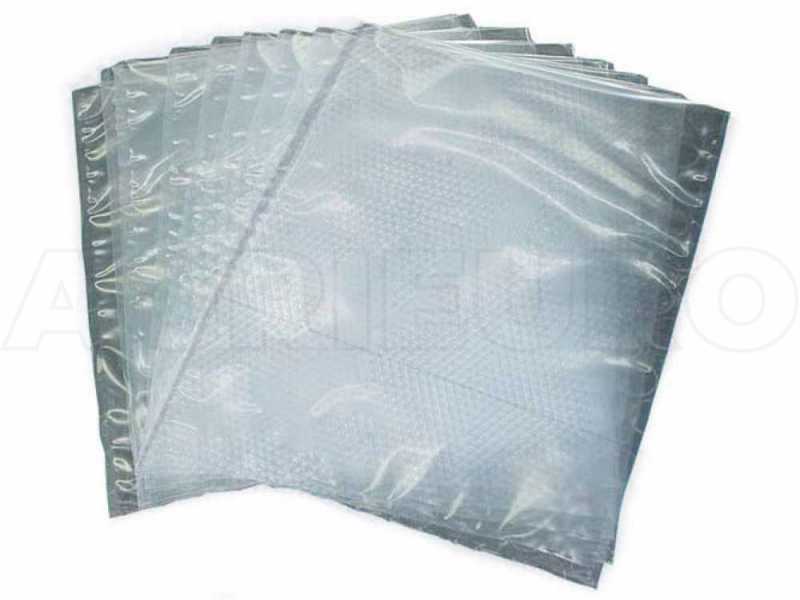 No. 50 food safe embossed vacuum bags 12x55 cm